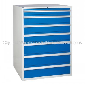Euroslide Storage Cabinet 7 Drawer 1200mm